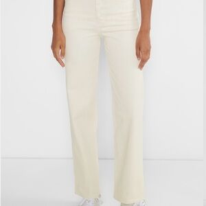 Aritzia | Denim Forum | Arlo Hi-Rise Straight Leg Jean | Vintage White | 27